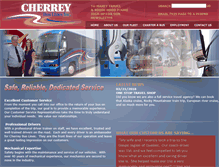 Tablet Screenshot of cherreybuslines.com